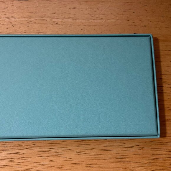 NIB Tiffany & Co. Tiffany Blue Leather Style AB6 Personal Pocket Address Book - Picture 11 of 11